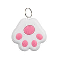Bluetooth anti-lost tracking device in dog paw shape with pendant attachment
