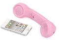 Retro Bluetooth wireless headset with microphone in hanging ear design
