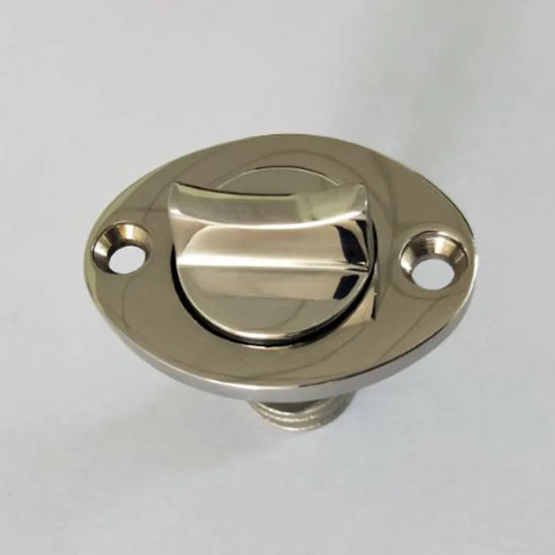 Stainless steel marine water plug for ships and yachts, corrosion resistant 316-grade