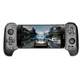 Wireless Bluetooth game controller with telescopic phone holder in black colour