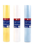 Aikale sketch scroll paper roll in white or yellow, shown in 30.5 cm and 46 cm width options.