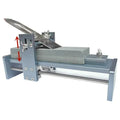 Fixed angle sharpening tool made of aluminium alloy and stainless steel for sharpening woodworking chisels and knives.