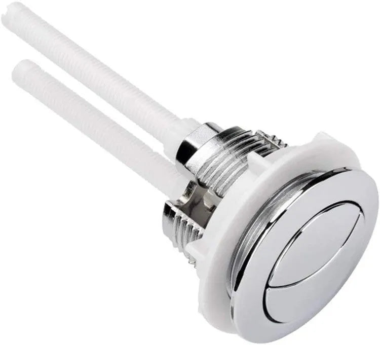 38mm round double toilet flush button replacement set for one-piece toilets
