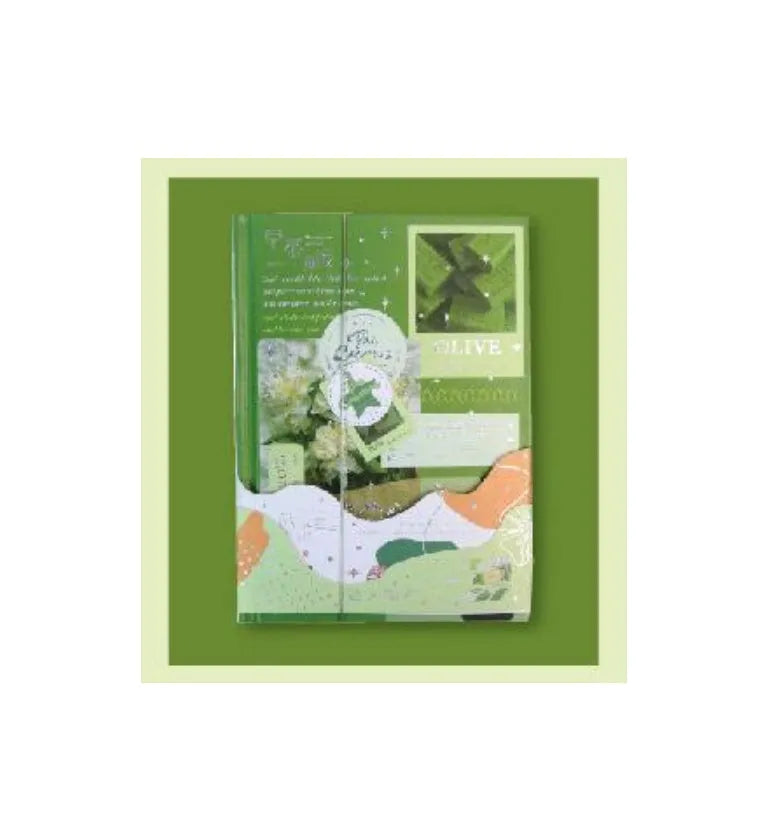 Hardcover notebook with a choice of four different PVC cover designs