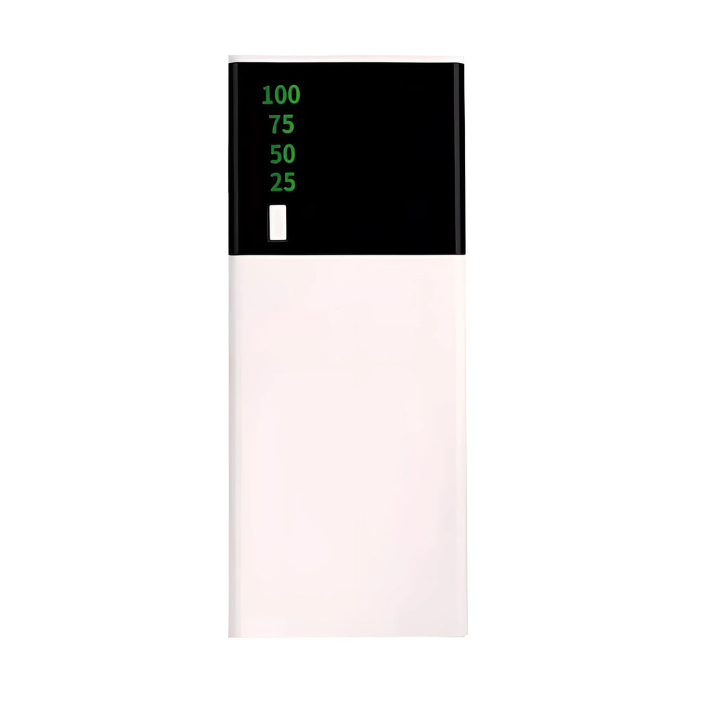 Black rice 20000mAh power bank portable charger with compact 135x60x20mm size
