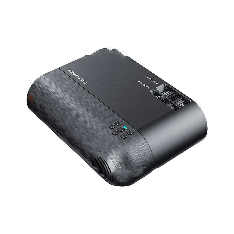 Portable Android WiFi projector with 8K lens and AI voice control