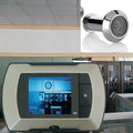 LCD wireless digital door peephole with indoor monitor and outdoor camera unit