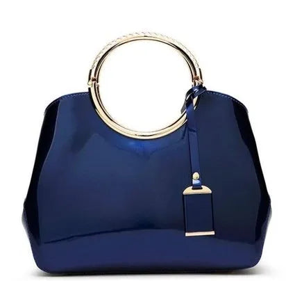 Women's polyester party handbag with card slots and zipper pocket in seven colour options