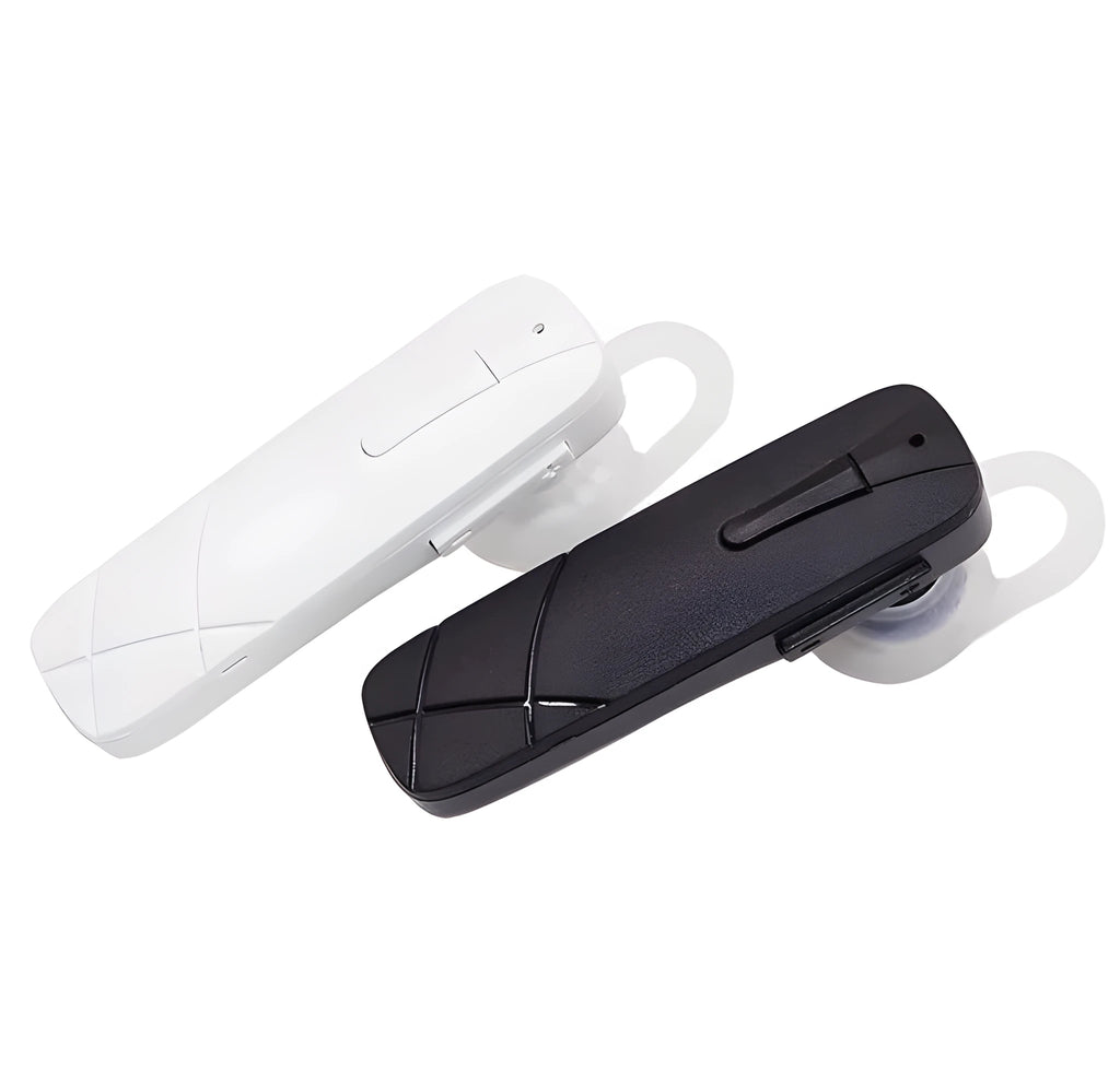 Black Bluetooth V4.1 wireless stereo headset with earplug design