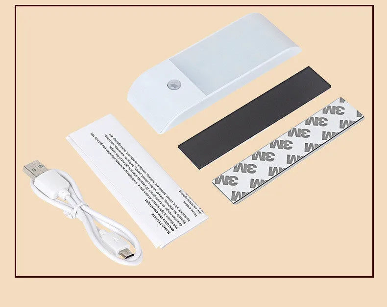 Rechargeable LED night light with human body infrared sensor in new Chinese style