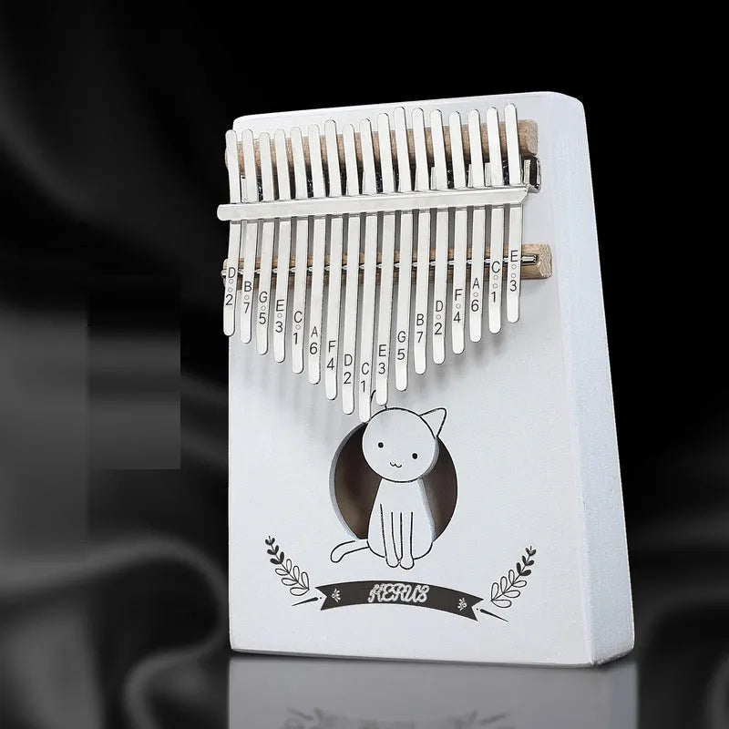 Portable Ke Rui thumb piano kalimba for beginners with multiple colour choices