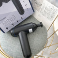 God fascia gun handheld muscle massager in black red white colours with USB charging