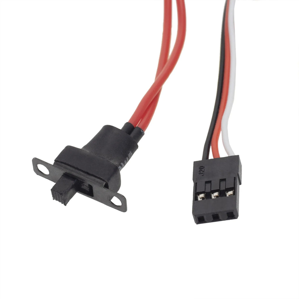 Small Boat 40A brushed electric speed controller for RC vehicles with G500 colour housing