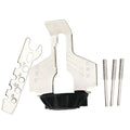 Silver metal chain grinding machine accessory for mini electric grinders