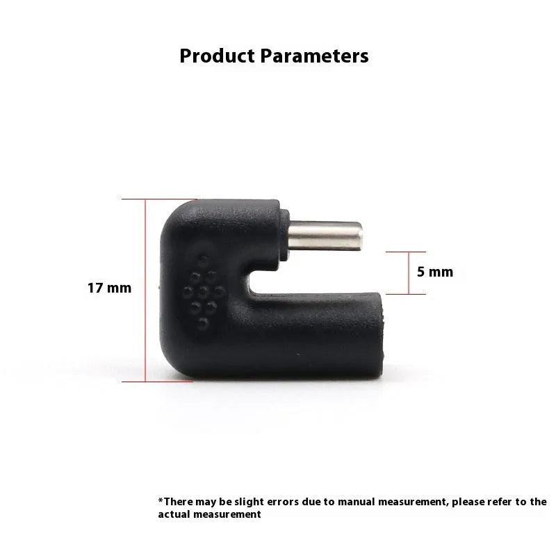Plastic USB male to female extension cable adapter with U-bend design