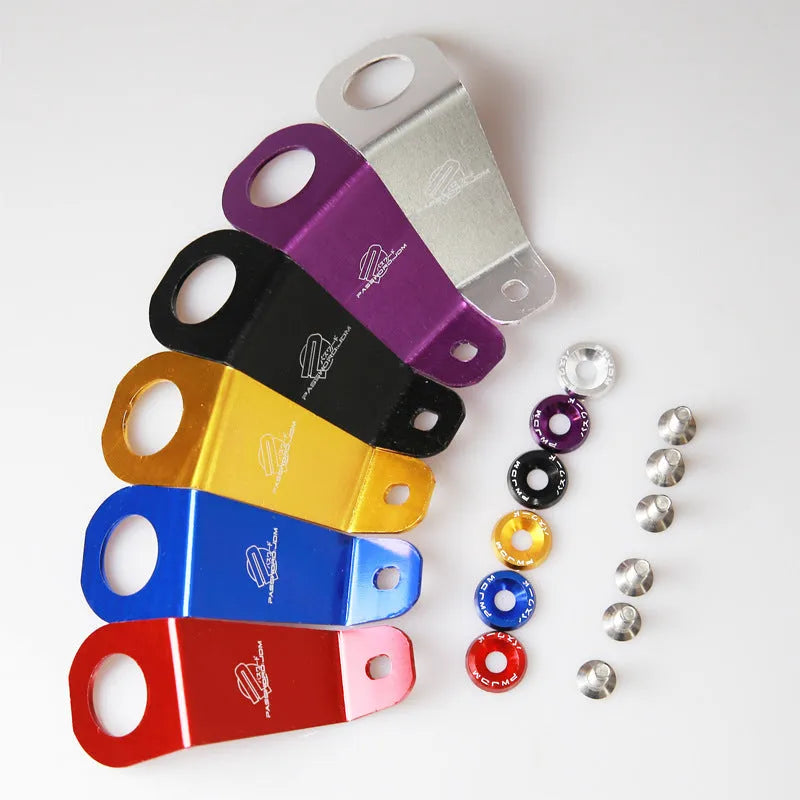 Aluminium alloy radiator mounting bracket for Honda Civic EG in anodised colours