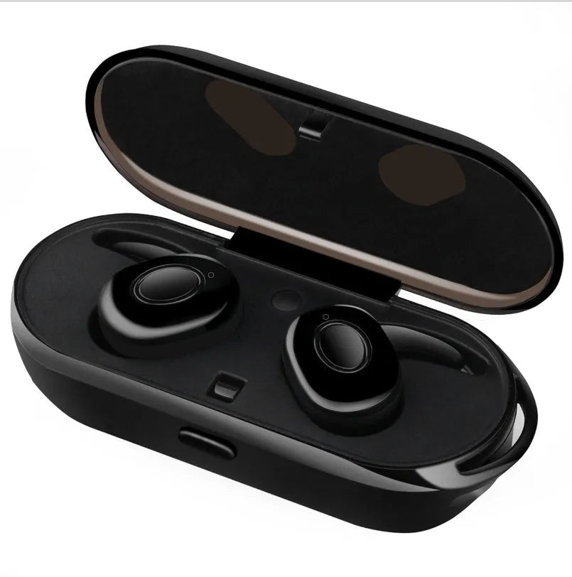 CSR Bluetooth wireless sports earbuds with noise reduction in black green red white colours