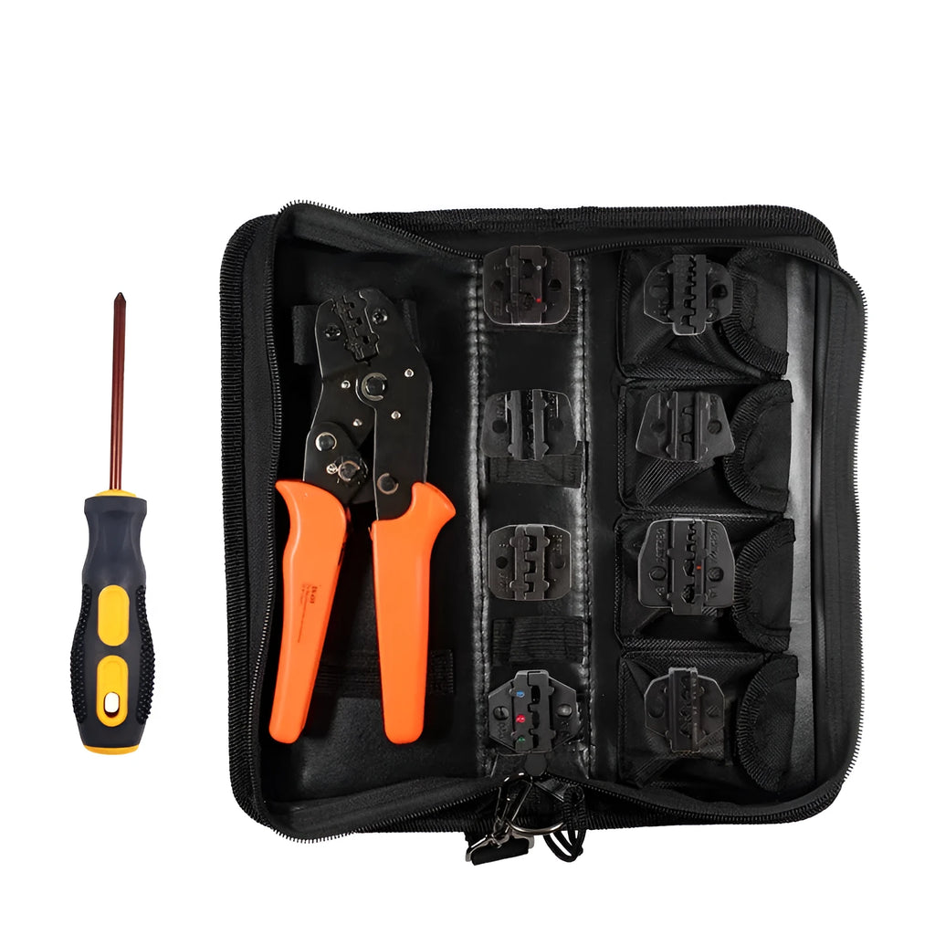 SN-48B portable terminal crimping pliers combination set with wire crimping tool and high carbon steel construction