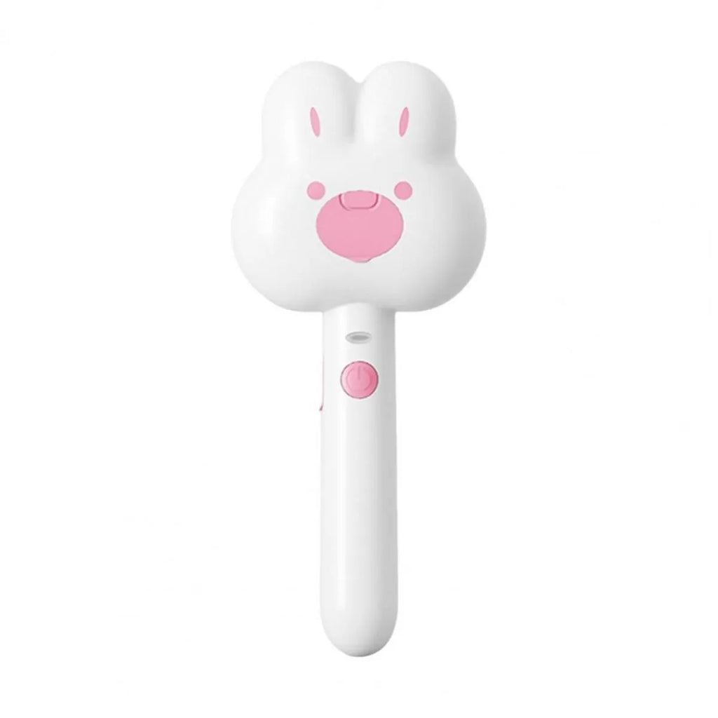 Rechargeable cat steam brush grooming tool with hot steam technology in green, pink, or white colours