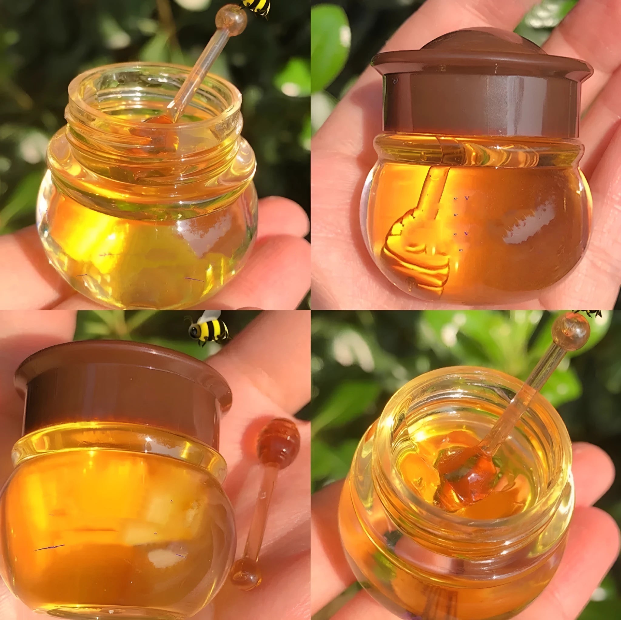 Lip Mask Nourishing Hydration Moisturizing Treatment Lip Balm Lip Care 10g Sleep Lip Mask Weakening Lip Lines Brighten Lip Colour Repair Dryness Lipstick Priming Little Honey Pot Style