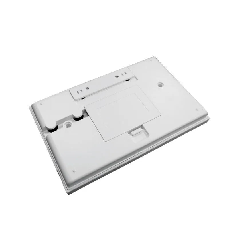 Intelligent WiFi GSM touch button burglar alarm host unit for home security system.