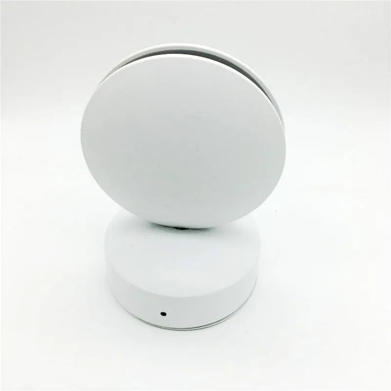 Modern aluminium bar-style wall spotlight with glass lens for multi-colour LED accent lighting.