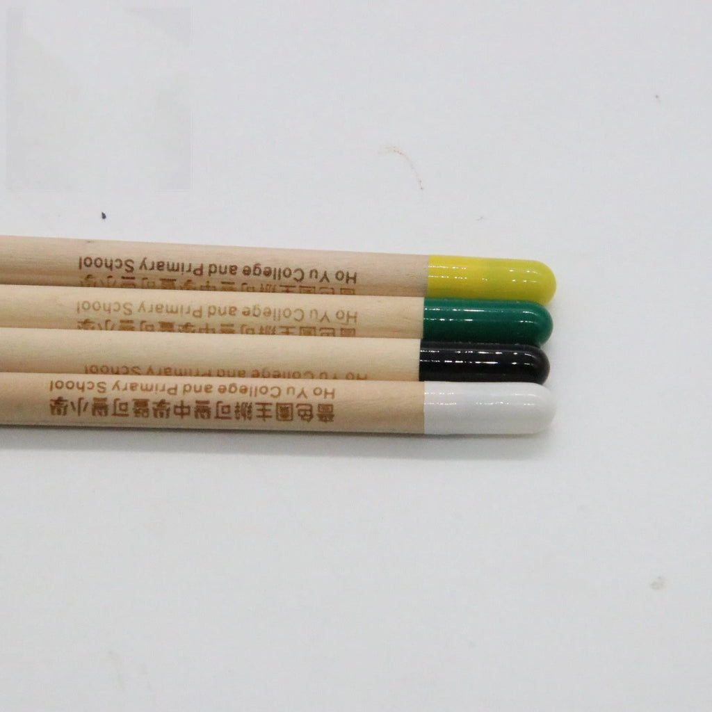 Seed pencil HB refill with degradable capsule containing plant seeds in multiple colours