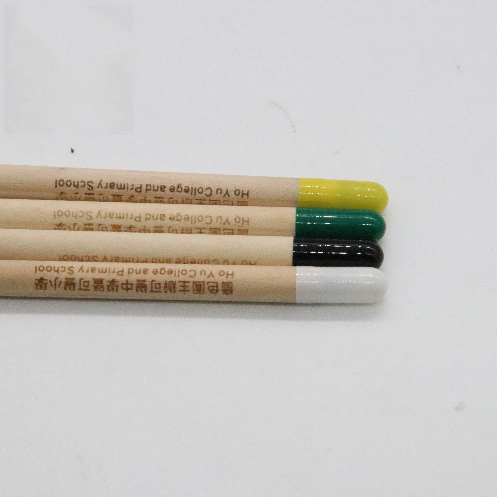 Seed pencil HB refill with degradable capsule containing plant seeds in multiple colours