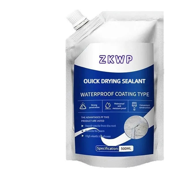 Roof crack bathroom tile acrylic flaky leak-proof sealant 500g with free delivery tool