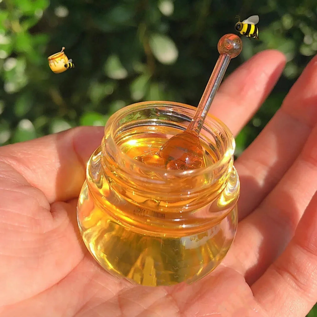 Lip Mask Nourishing Hydration Moisturizing Treatment Lip Balm Lip Care 10g Sleep Lip Mask Weakening Lip Lines Brighten Lip Colour Repair Dryness Lipstick Priming Little Honey Pot Style
