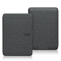 Linen leather protective case for Kindle Paperwhite with magnetic closure in multiple colour options