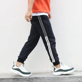 CUHK Kids' cotton mosquito pants in yellow grey and black with elastic waist for children