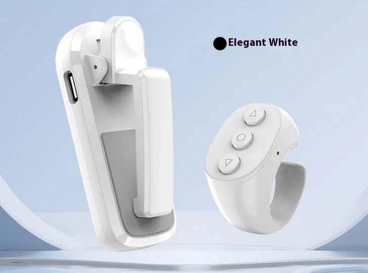 Wireless age-turner remote control with clicker for page turning on reading devices