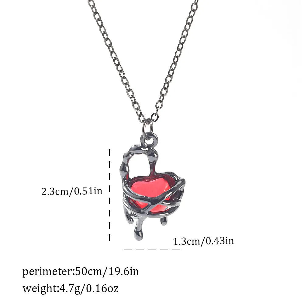 Women's zinc alloy Halloween necklace showing spider, bat, and skull wing pendant designs on a regular chain.