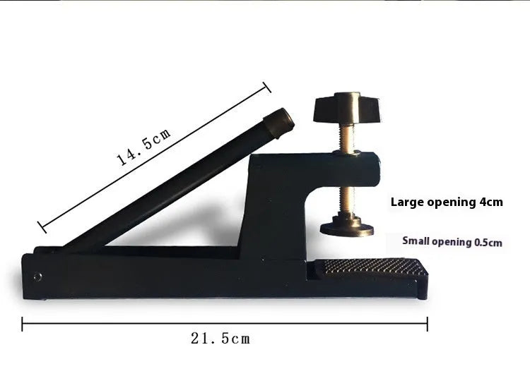 Metal table tennis post set with large universal clip for indoor open grid tables