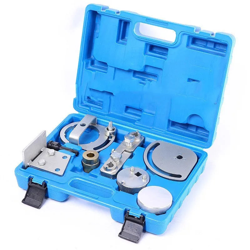 Volvo T5 T6 engine timing tool set with 8 carbon steel tools for cylinder head alignment