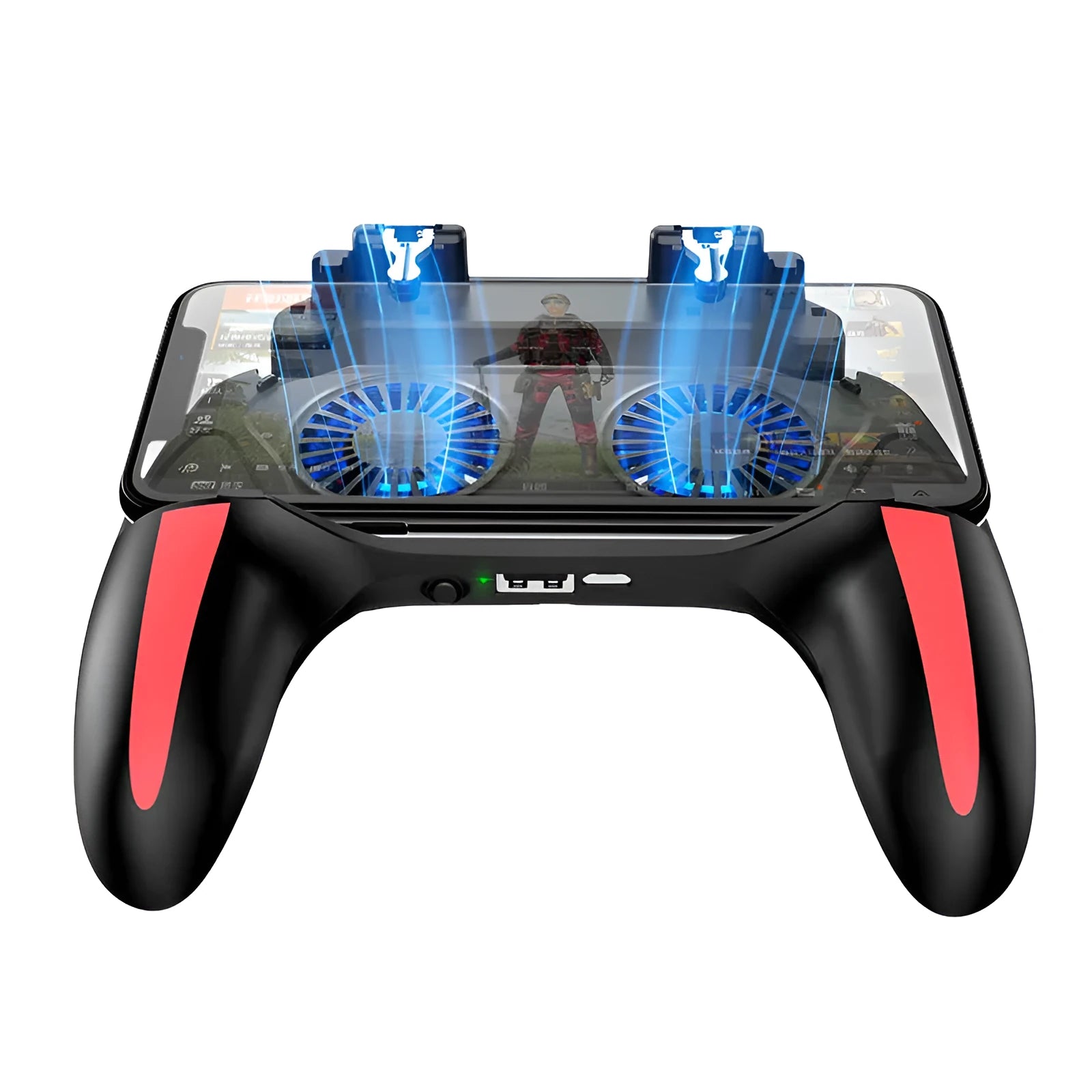 H10 mobile gaming controller for smartphones with touchscreen interface and ABS plastic construction