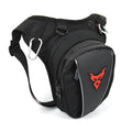 Motorcycle leg bag in 1200D Oxford cloth with 29cm dimensions for riding storage