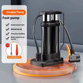 Iron foot tire pump for bicycle and motorcycle manual inflation with ball needle