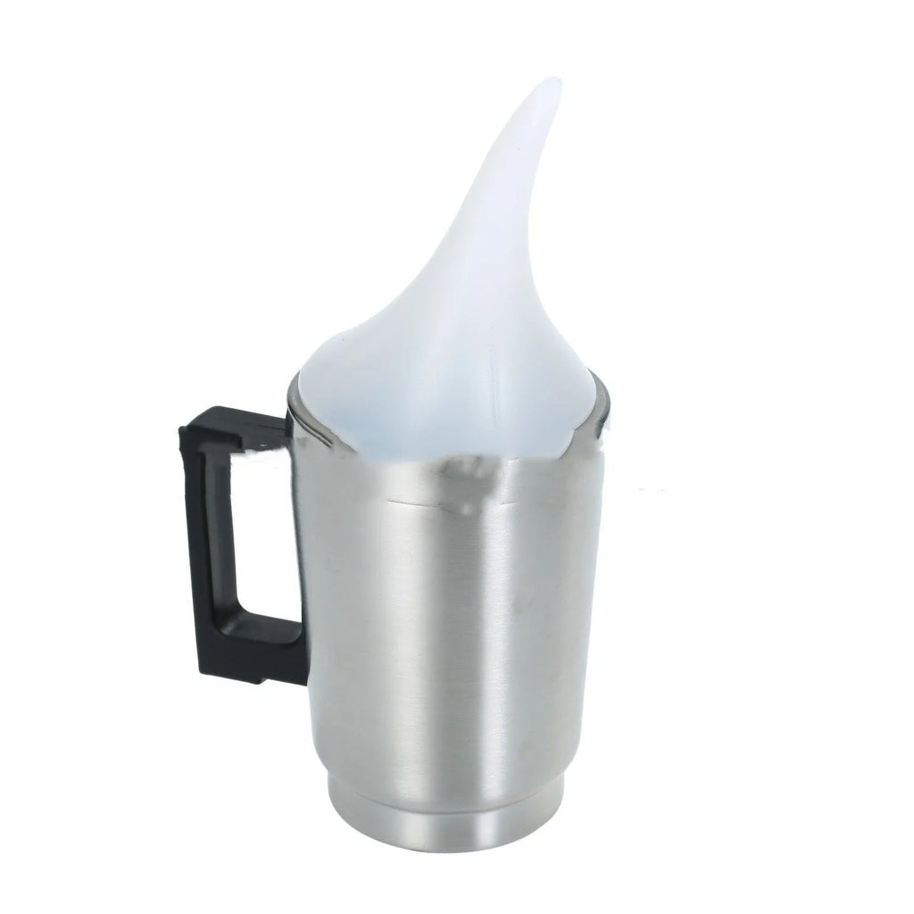 Automobile headlamp renovation kit with stainless steel cups, elbow cover, and power adapters.