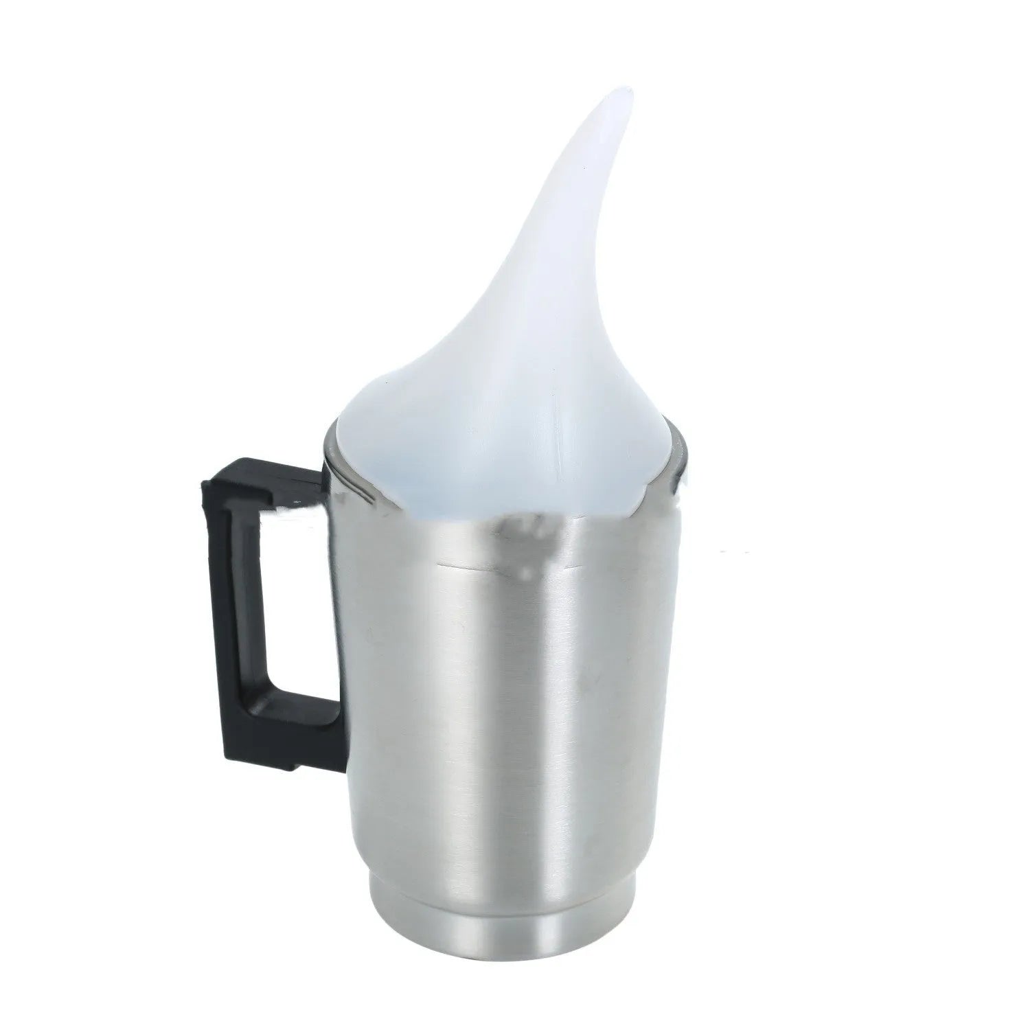 Automobile headlamp renovation kit with stainless steel cups, elbow cover, and power adapters.