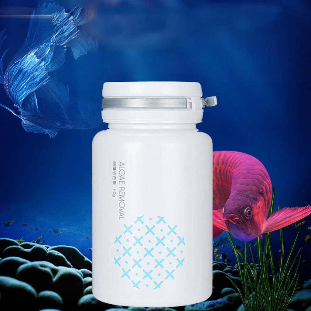 50g swimming pool algaecide treatment for algae and moss removal in aquatic environments
