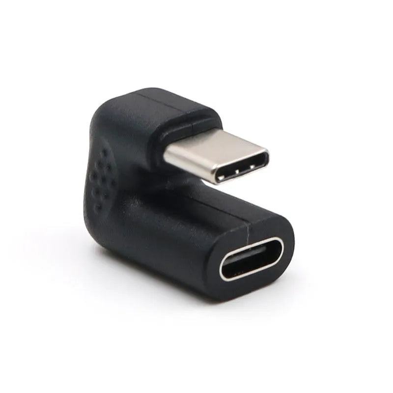 Plastic USB male to female extension cable adapter with U-bend design