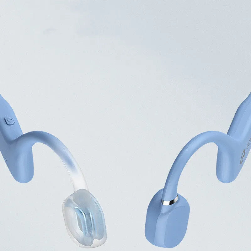 Bone conduction Bluetooth sports headphones in six colours with wireless neckband design