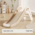 Small plastic baby slide in blue, yellow, brown or grey for infants under 3 years old
