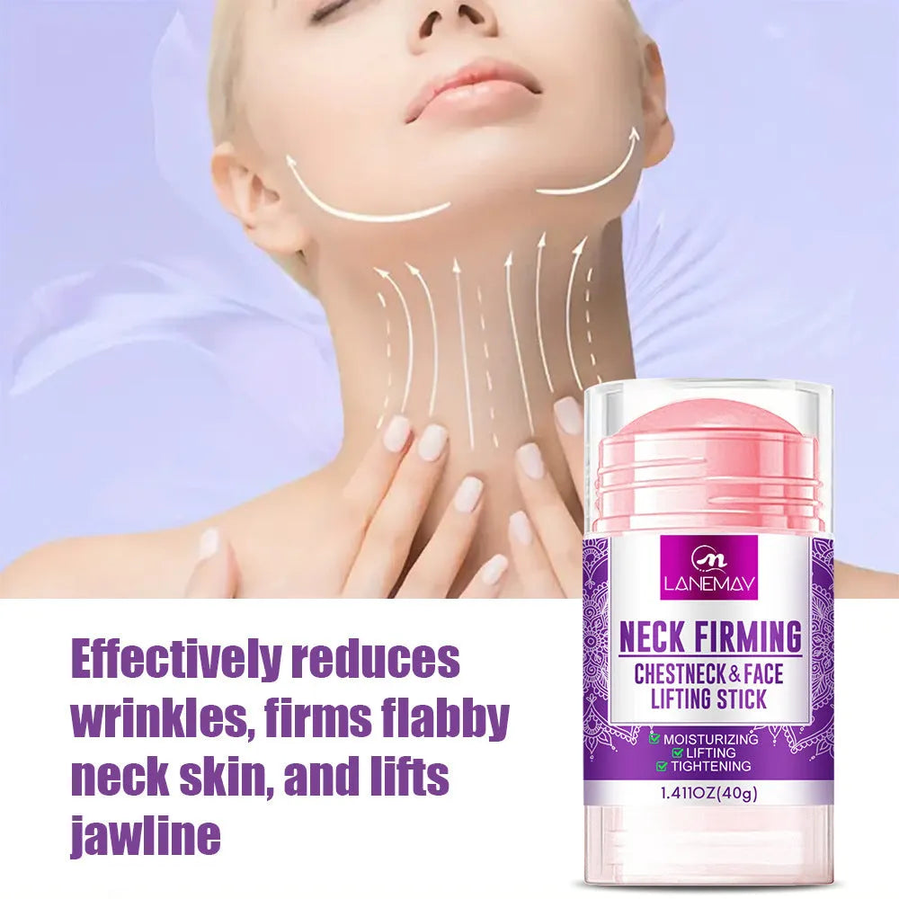 40g jar of neck firming cream for anti-wrinkle, moisturising and brightening skincare
