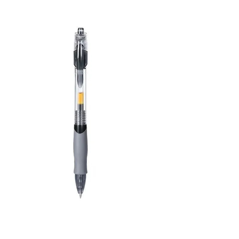 0.5mm gel pen in black, red or blue colours with plastic barrel
