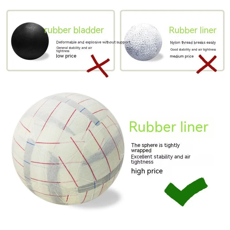 Fluorescent green size 5 training football with seamless thermal adhesive construction