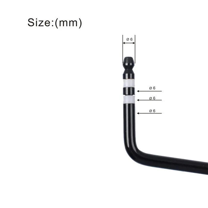 Direct plug-in guitar tremolo bar in metal construction available in black, blue, gold and silver finishes