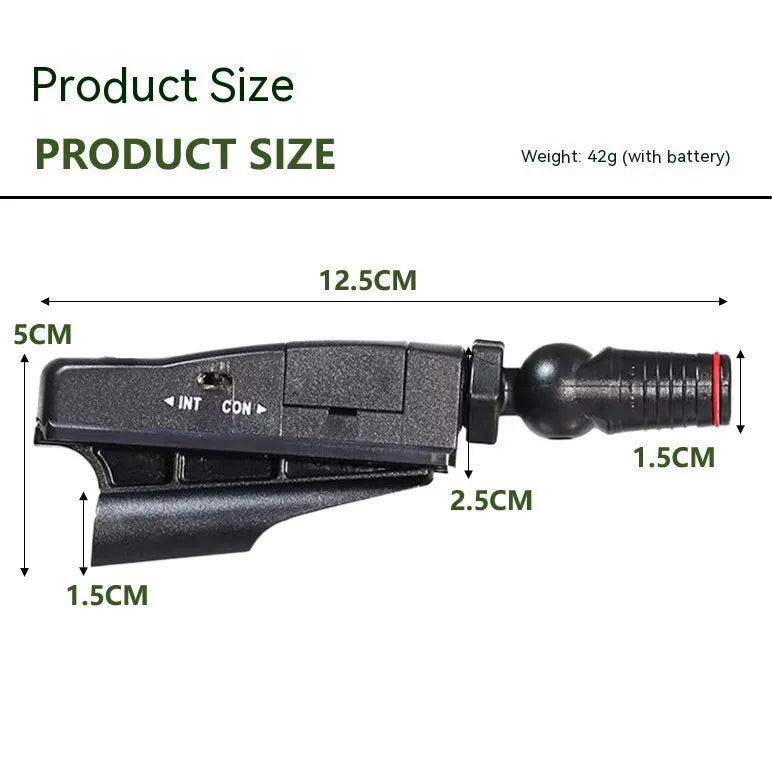 Golf putter laser aiming instrument with alignment technology for putting practice
